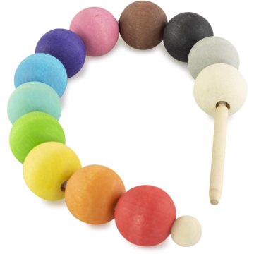 

Ulanik Montessori dřevěná hračka "Wooden lacing. Medium."