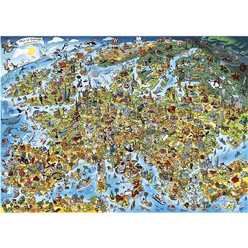 

Gibsons Puzzle To je Evropa 1000 dílků