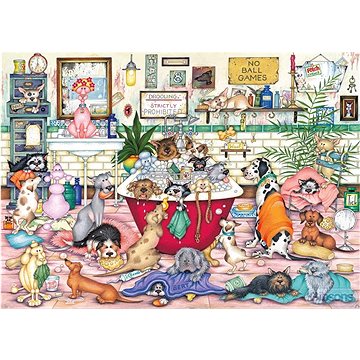 

Gibsons Puzzle Bertova večerní koupel 1000 dílků