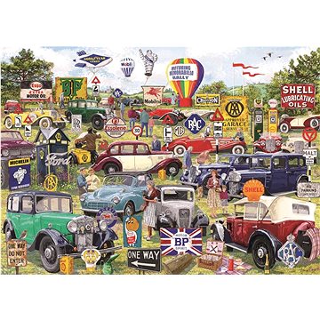 

Gibsons Puzzle Motoring Memorabilia Rally 1000 dílků