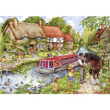 

Gibsons Puzzle Unášení po proudu XXL 100 dílků