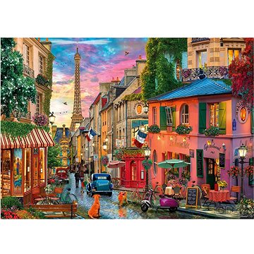 

Gibsons Puzzle Západ slunce nad Paříží 1000 dílků