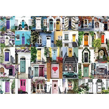 

Gibsons Puzzle Londýnské dveře 1000 dílků