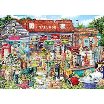 

Gibsons Puzzle Hrnce a veteš za pár drobných 2000 dílků