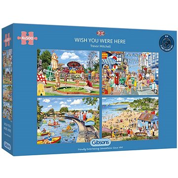 

Gibsons Puzzle Kéž bys tu byl 4x500 dílků