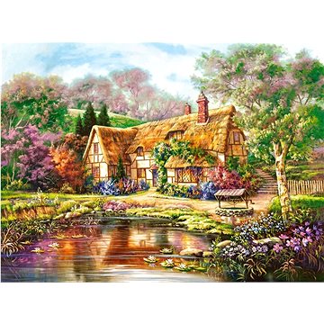 

Castorland Puzzle Soumrak u rybníka 3000 dílků
