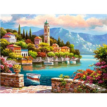 

Castorland Puzzle Přístav s hodinovou věží 2000 dílků