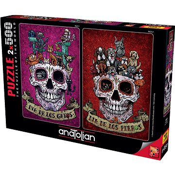 

Anatolian Puzzle Halloween 2x500 dílků