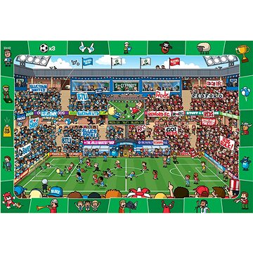 

Eurographics Spot & Find puzzle Fotbal 100 dílků