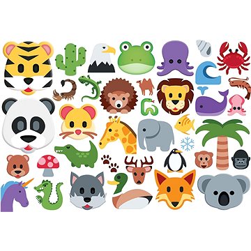 

Eurographics Puzzle Emoji zvířátka 100 dílků