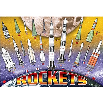 

Eurographics Puzzle Mezinárodní vesmírné rakety 100 dílků