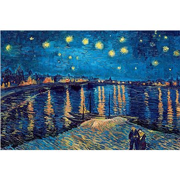 

Eurographics Puzzle Hvězdná noc nad Rhonou 1000 dílků