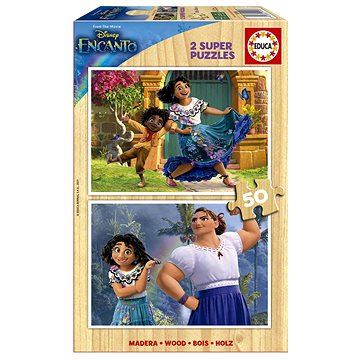 

Educa Dřevěné puzzle Encanto 2x50 dílků