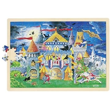 

Goki Dřevěné puzzle Pohádková hodina 192 dílků