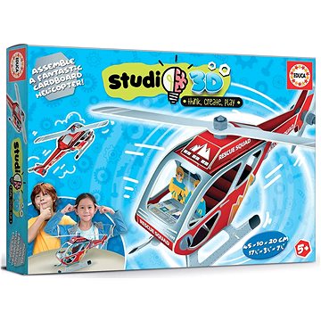 

Educa Studio 3D model Záchranářský vrtulník