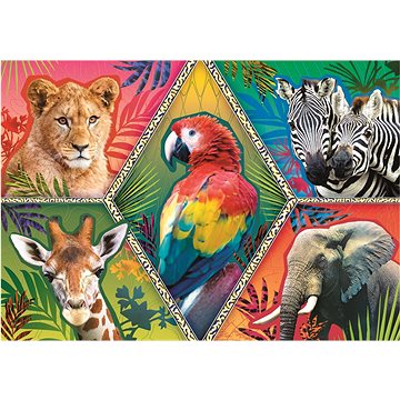 

Trefl Puzzle Animal Planet: Exotická zvířata 1000 dílků