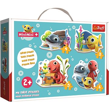 

Trefl Baby puzzle Rybka MiniMini 4v1 (3,4,5,6 dílků)