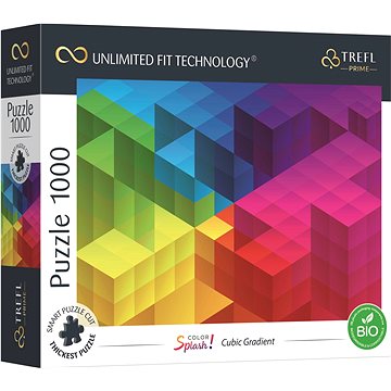 

Trefl Puzzle UFT Color Splash: Kostkový gradient 1000 dílků
