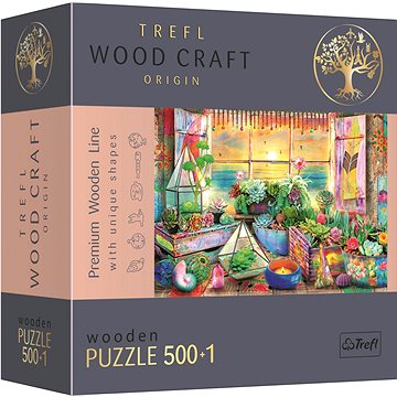 

Trefl Wood Craft Origin puzzle Plážový domek 501 dílků