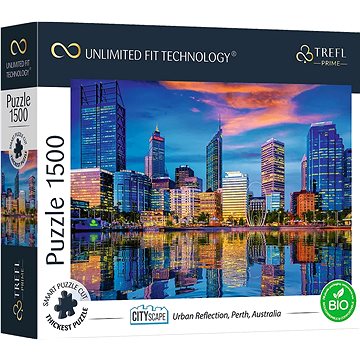 

Trefl Puzzle UFT Cityscape: Odraz města Perth, Austrálie 1500 dílků