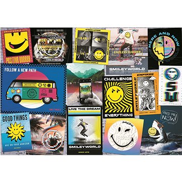 

Trefl Puzzle Smiley: Lepší den se Smiley 1000 dílků