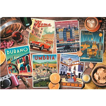 

Trefl Puzzle Cesty po Evropě 1500 dílků