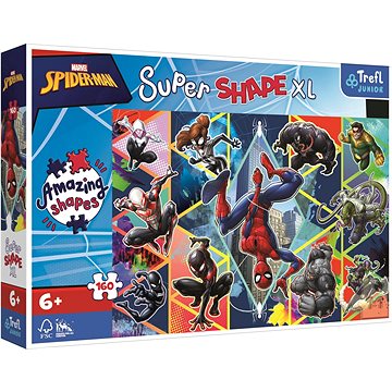 

Trefl Puzzle Super Shape XL Spiderman: Přidej se 160 dílků