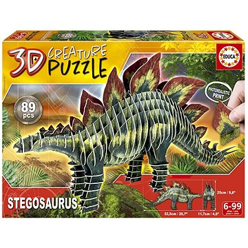 

Educa 3D puzzle Stegosaurus 89 dílků