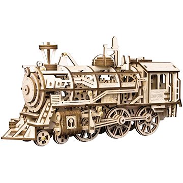 

Robotime Rokr 3D dřevěné puzzle Lokomotiva 350 dílků