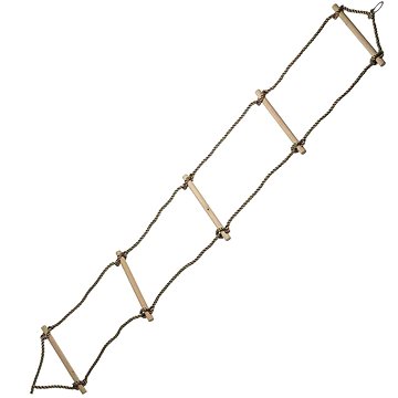 

Verk 01536 Dřevěný provazový žebřík 185 cm