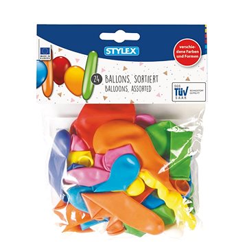 

Balonky mix 24 ks