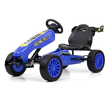 

Milly Mally Dětská šlapací motokára Go-kart Rocket modrá