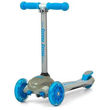 

Milly Mally Dětská koloběžka Scooter Zapp grey
