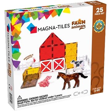 

MagnaTiles 25 - Zvířátka na farmě