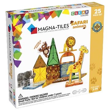 

MagnaTiles 25 - Zvířátka Safari