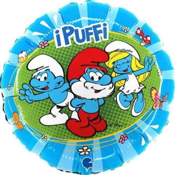 

Foliový balónek šmoulové- smurf - 46 cm