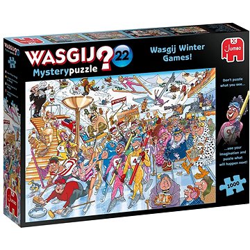 

Jumbo Puzzle WASGIJ Mystery 22: Zimní Wasgij hry! 1000 dílků