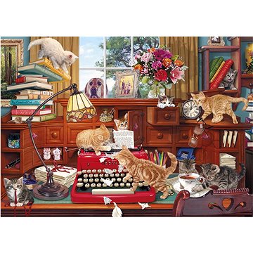 

Gibsons Puzzle Typická muka spisovatele 1000 dílků