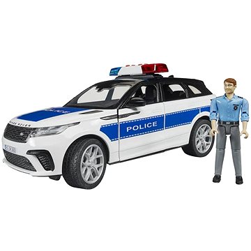 

Bruder 02890 Policejní auto Range Rover Velar s policistou