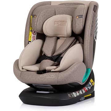 

CHIPOLINO Supreme i-Size 40-150 cm Isofix 360 Macadamia