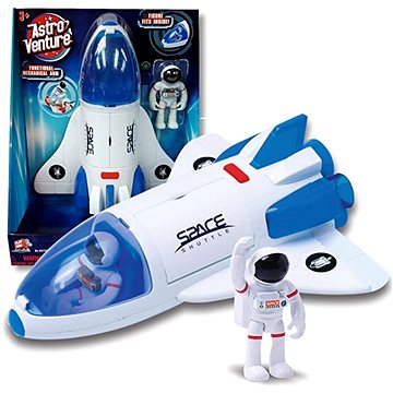 

Vizopol Raketoplán s astronautem Astro Venture Space Shuttle 21,6 × 9,5 × 28 cm