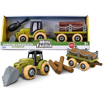 

Vizopol Traktor na šroubování klády 30 × 11,5 × 9 cm