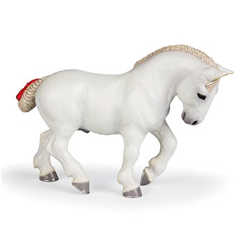 

PAPO Kůň Percheron bílý