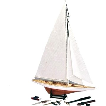 

AMATI Rainbow plachetnice 1934 1:80 kit s hotovým trupem