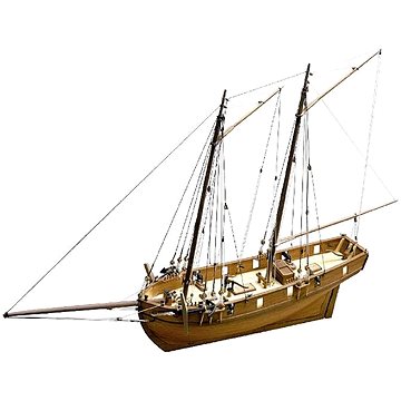 

CALDERCRAFT H.M Ballahoo škuner 1803 1:64 kit