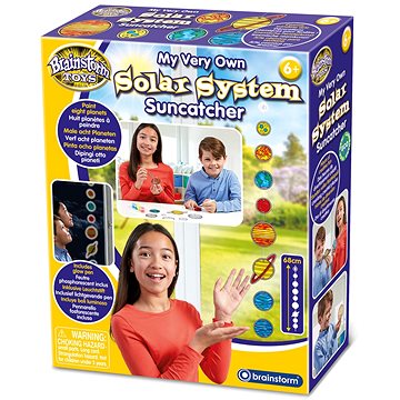 

Brainstorm Toys Sluneční dekorace do okna, Planety