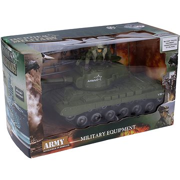 

Wiky tank s vojákem a doplňky