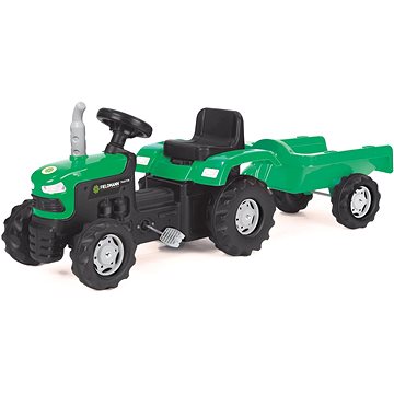 

Šlapací traktor s vozíkem