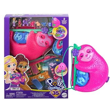 

Polly pocket pidi pocketková kabelka - Rodina lenochodů