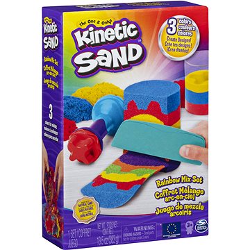 Kinetic Sand Duhová hrací sada - Kinetický písek